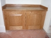 Bespoke Oak Shoe Unit