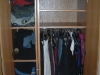 Inside Oak Wardrobe